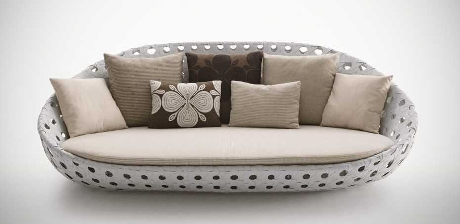 Outdoor-Möbel Canasta von B&B, Design Patricia Urquiola Outdoor-Möbel Canasta von B&B, Design Patricia Urquiola