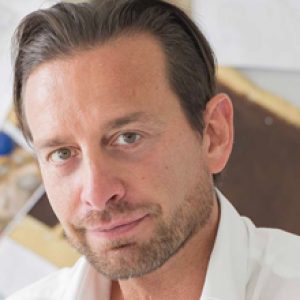 Matteo Nunziati, Designer des Bürosystems Blade und des Regals Elle für i4Mariani