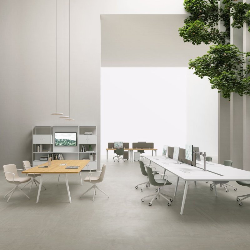 Großraumbüro & Workstation: Arbeitsplätze mit System