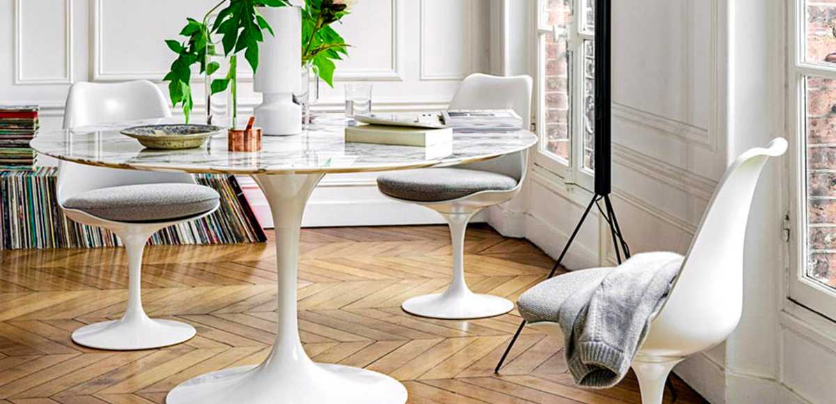Eero saarinen tulip table original discount