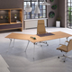 Genesis leder schreibtisch