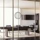 glass partition wall