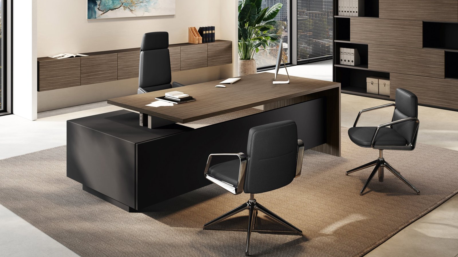 Komplette Elite Direktionsetage von Las Mobili, Design Progetto CMR