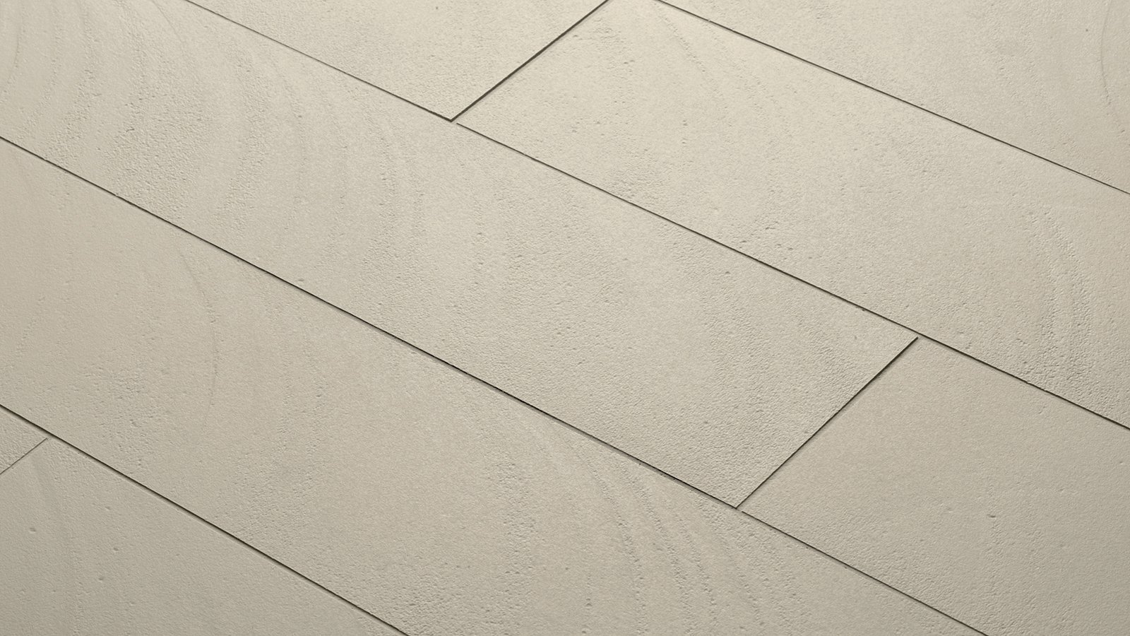 Designkeramik Otto von Mutina in Salvia als Bodenbelag im Flur