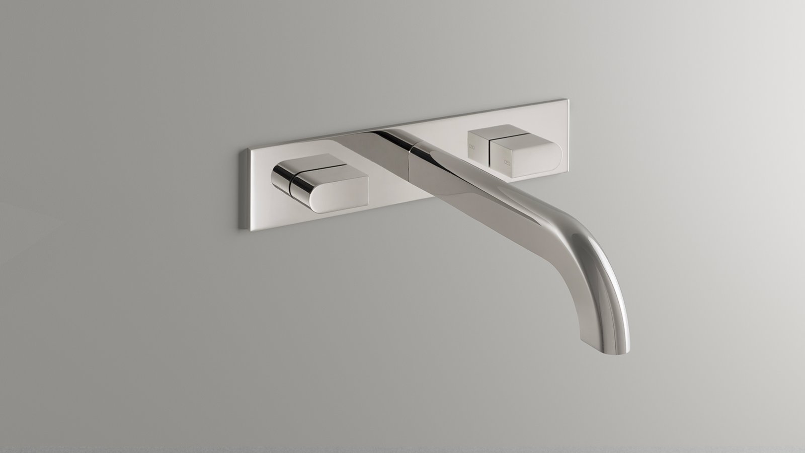 Designarmaturen Sixty von CEA Design in Black Ivory mit Marmorwaschbecken