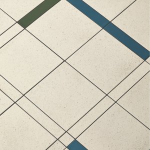 Time Fliese von Mutina im Format 20,5x20,5 cm