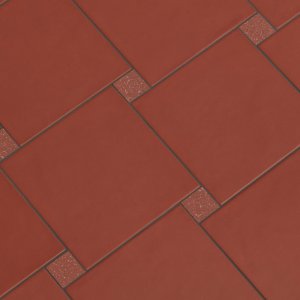 Time Fliese Salta Red Rough von Mutina, unglasiertes Feinsteinzeug