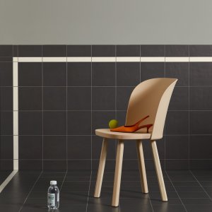 Time Fliese Atlas Brown Smooth von Mutina, unglasiertes Feinsteinzeug