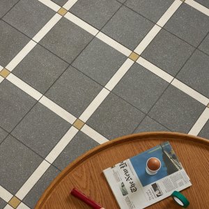 Time Fliese Etna Black Rough von Mutina, unglasiertes Feinsteinzeug