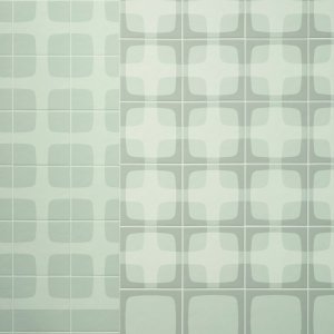 Betty T Shape Fliese von Mutina mit Grafikelement