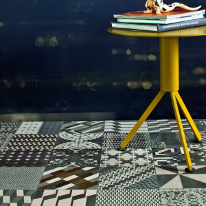 Detail des Musters Azulej Renda von Mutina