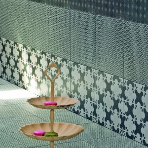 Detail des Musters Azulej Estrela von Mutina