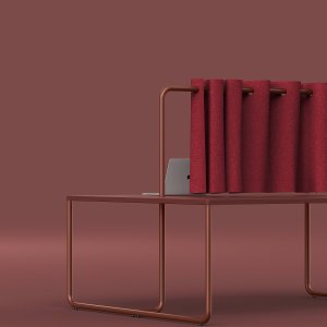 Itube Gestell in Kupfer-Epoxidlack