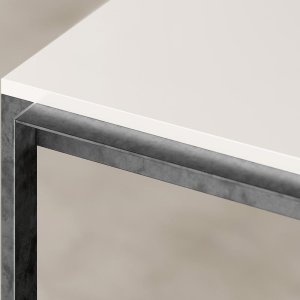 Offenes Metall-Wandregal mit schrägem Schnitt von Archiutti