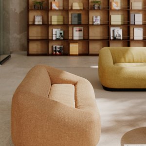 Aom Sofa in einem gemeinschaftlichen Hochschulraum