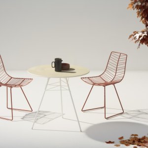 Arper Leaf Loungesessel mit abnehmbarem Frontkissen