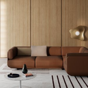 Detail der Ecke im modularen System Shaal