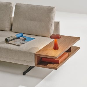Vollständig bezogenes Steeve Sofa in Stoff