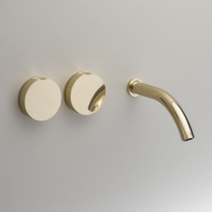 Runde Rosette einer Giotto-Armatur von Cea Design