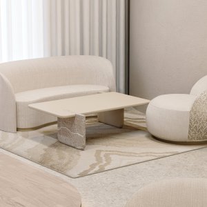 Ginza von Codutti: der Konferenztisch, den der Hersteller auch als Esstisch vorschlägt