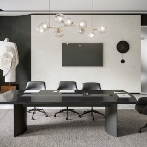 Konsolregal Codutti mit integrierten LED-Spots