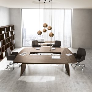 Komposition im Chefbüro mit Larus