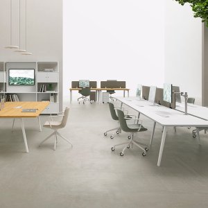 E-Place Sideboard mit Schiebetüren und Sitzkissen aus Trevira CS