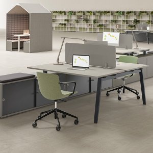 Kufe des E-Place Gestells mit gepressten Stahlblechstützen