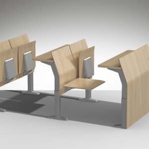 Lamm System E5000 in einem Hörsaal