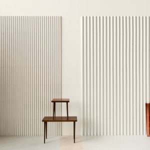 Rombini-Wand mit Pico-Boden von Mutina wie im Katalog