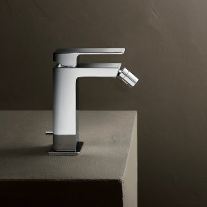 Brauseset mit quadratischer Rosette und Handbrause, Kollektion Mint, in Chrom