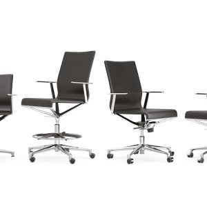 Rahmen aus Aluminiumdruckguss der Stick Chair von ICF Office