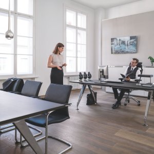 Similar-Mechanik des Open Up in einer der fünf Stufen arretiert