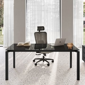 5th-Element-Bock-Teamtisch mit zwei Aluminium-Top-Access