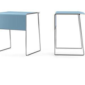 Stuhl Link Outdoor aus Metallgewebe