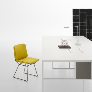 PC-Halter auf Rollen aus dem Programm 20.Venti von MDF Italia