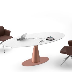 Metar Konferenztisch 440 cm im Sitzungssaal