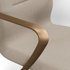 Bezugsstoff der gepolsterten Schale von Synua