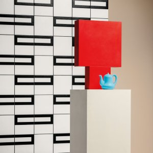 Muster Rhombus Black aus der Kollektion Mattonelle Margherita von Mutina