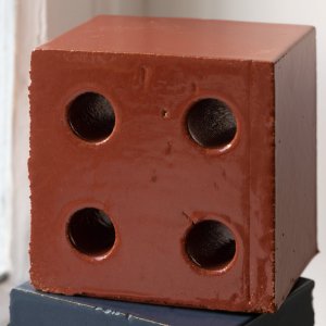 Bloc Blue Block in glänzender Glasur