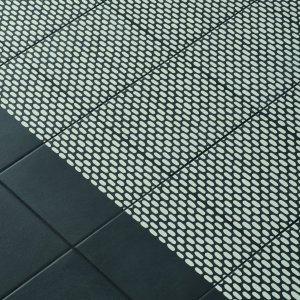 Muster Mesh Blue der Kollektion Tape in glasiertem Feinsteinzeug