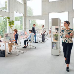 Membransitz des se:air mit abgerundeter Vorderkante