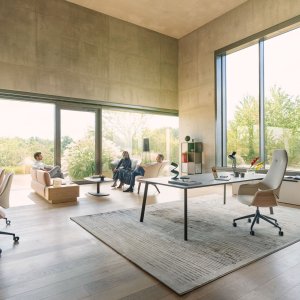 Abgerundete Ecken der se:vision Tischplatte