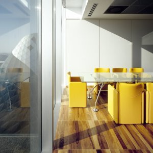 Nomos Bench mit Zwischenschirmen und oberen Ablageborden