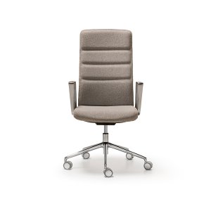 Chefsessel That’s it Executive mit 4D-Armlehnen aus schwarzem Polypropylen