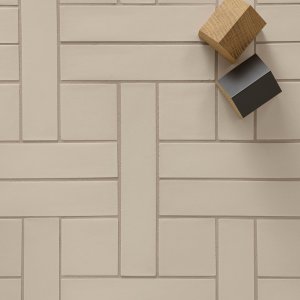 Si Fang Muster von Weaving im Ton Black