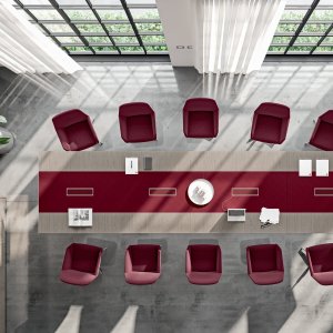 X10 Beistelltisch mit ringgebogenem Stahlfuss