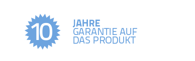 10 jahre garantie