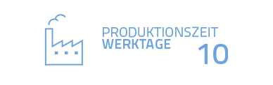 produktionszeit 10 werktage