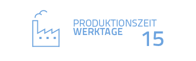 produktionszeit 15 werktage